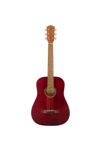 Fender Limited Edition FA 15 3/4 Size Steel String Acoustic - Red
